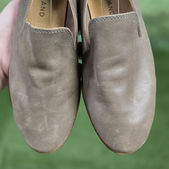 LUCKY BRAND | CAHILL GENUINE LEATHER LOAFERS w\ FOLD DOWN HEEL BACK - Picture 5 of 15
